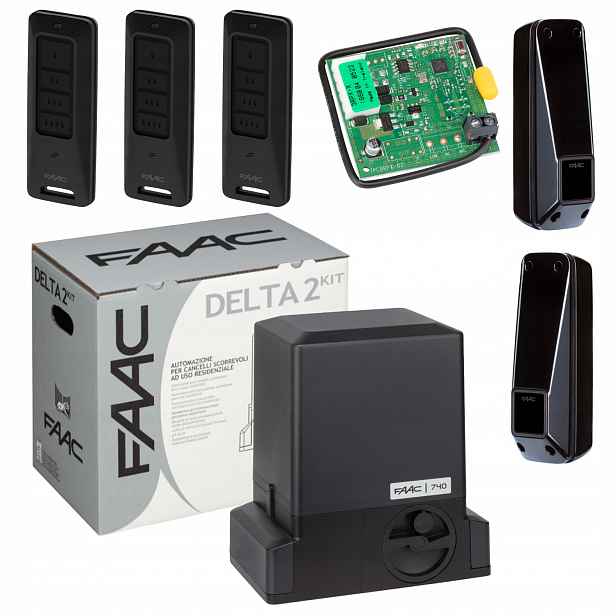 Faac Delta 2 Pilot XT4FDS 3ks Pohon pro automatické posuvné brány