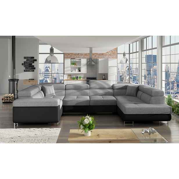 Sedací souprava Letto Provedení: Pravá U, látka: Sawana 21/ Soft 11