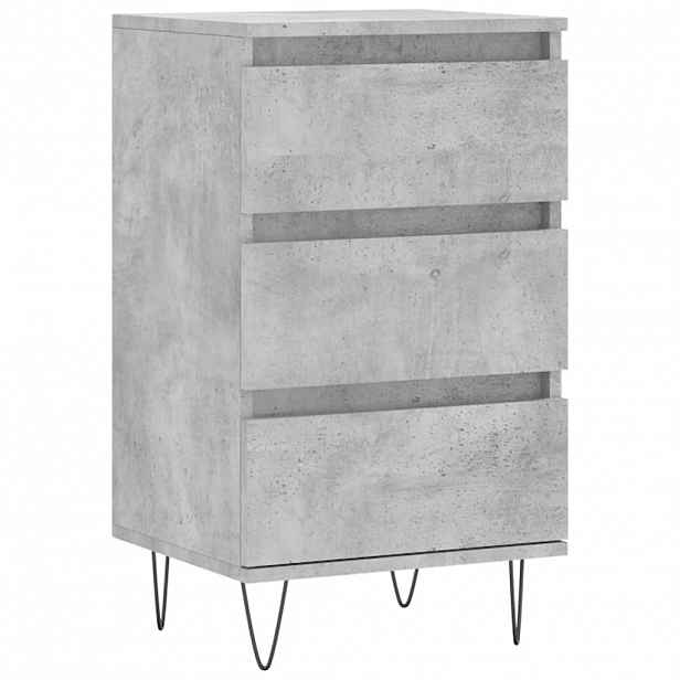 vidaXL Příborník betonově šedý 40 x 35 x 70 cm kompozitní dřevo