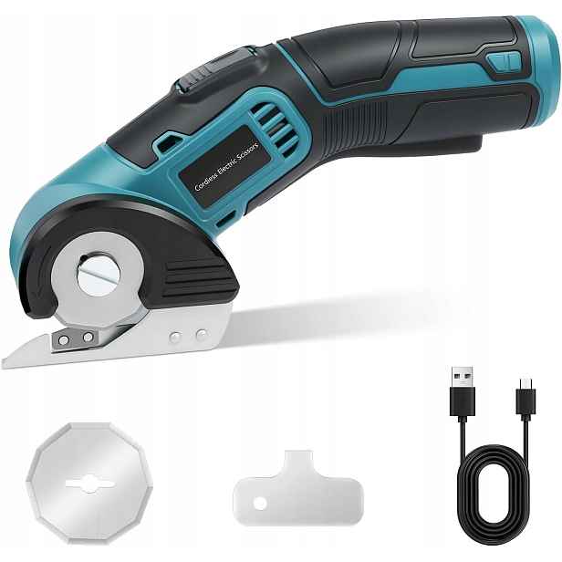 Elektrické Nůžky Akumulátorové Nůžky Na Karton Látky Led