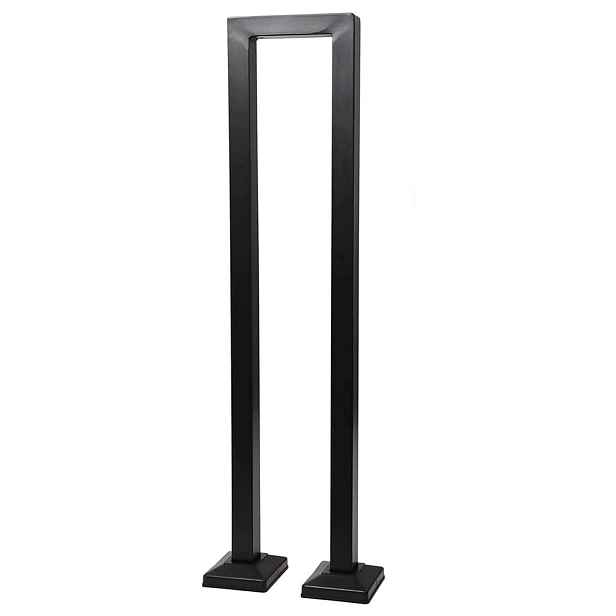 Kovové schodišťové zábradlí U Balustrada Černá Moderní Loft 110 cm