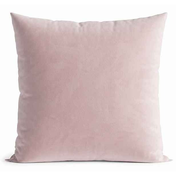 Povlak na polštář VELVI 014 světle růžová 40x40 cm Mybesthome