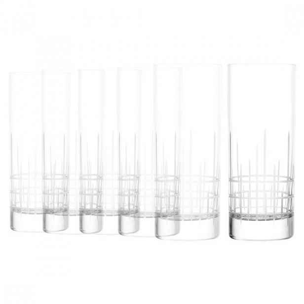 Sada 6 sklenic na long drink, ze skla, 405 ml, "Manhattan" - Stolzle