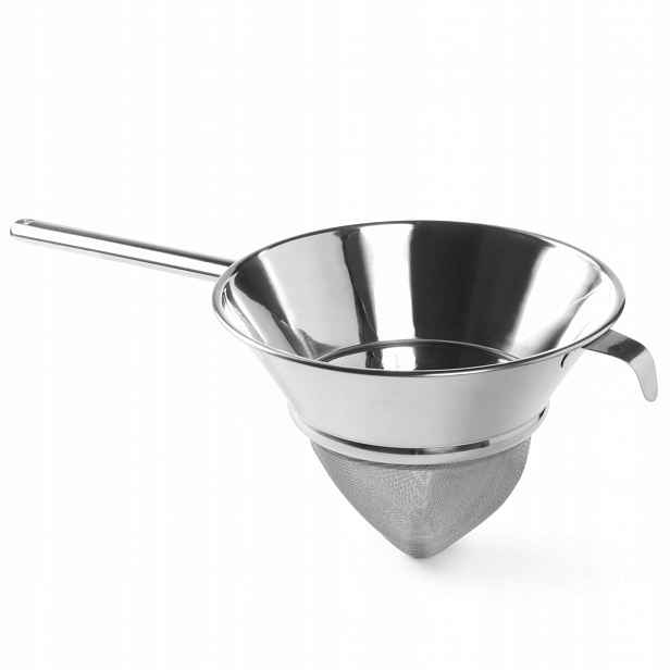 Čínské kuželové síto s hustou síťkou z oceli, průměr 245 mm Hendi 647561