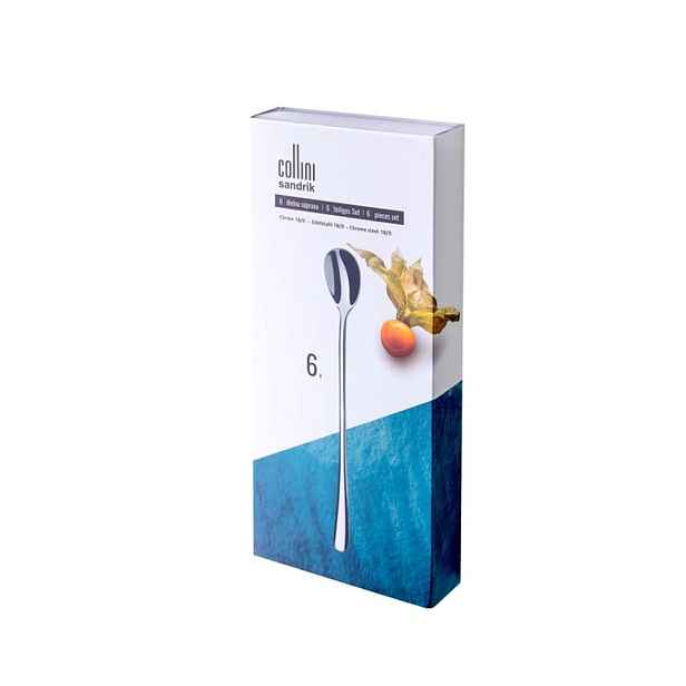 lžíce-sada 6ks-jogurt HOTEL, leštěná, NR