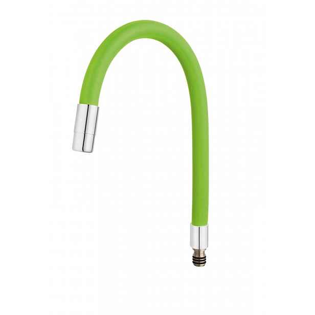 Novaservis - Hadice ke dřezové baterii, zelená/chrom W100G-B