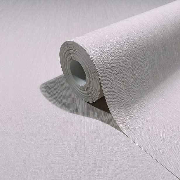 Tapeta s žebrovanou strukturou, odstíny bílého vinylu na flizelině tapety