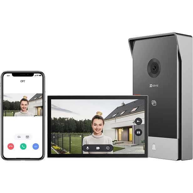 Videotelefon 2K 7 Palců Wifi Rfid Dotykový