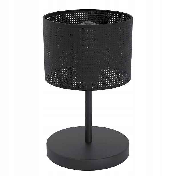 Emibig Lux stolní lampa černá kovová E27 15W