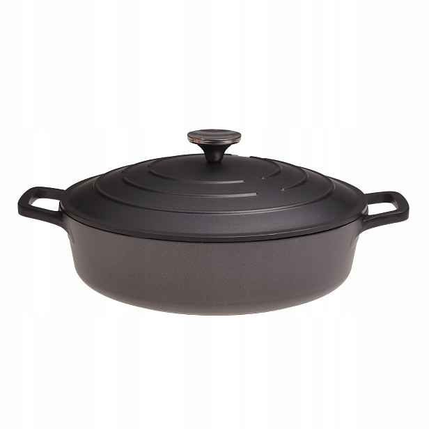 Hrnec Hliníkový Mramorový Wok Pánev S Víkem Plyn/indukce Kamille