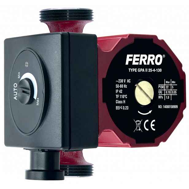 Novaservis - Oběhové elektronické čerpadlo Ferro, typ 25-40, 130 mm 0603W