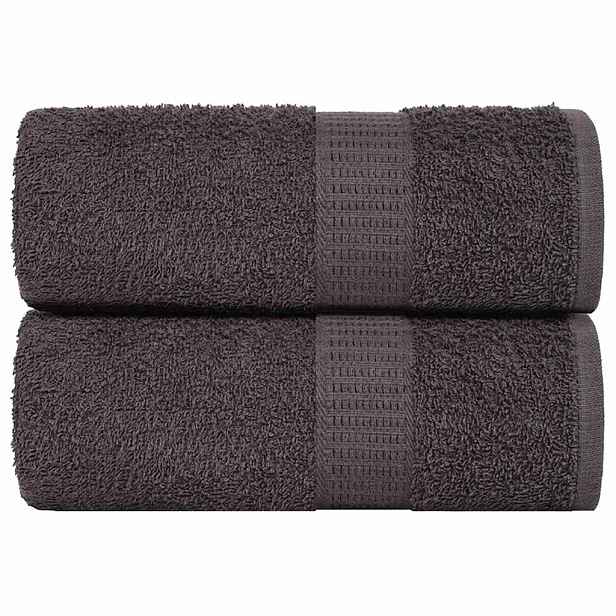 vidaXL Žárovky FROGN 2 ks antracitové 15x21 cm 360 g/m²