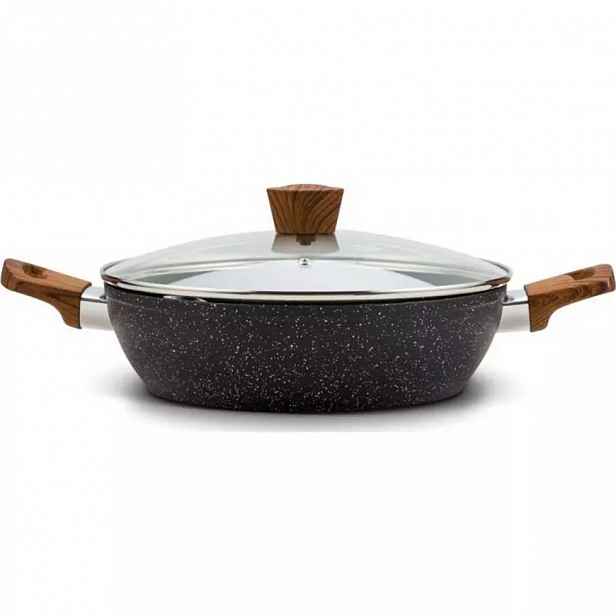 Pánev granit s pokličkou "Nature" 28cm