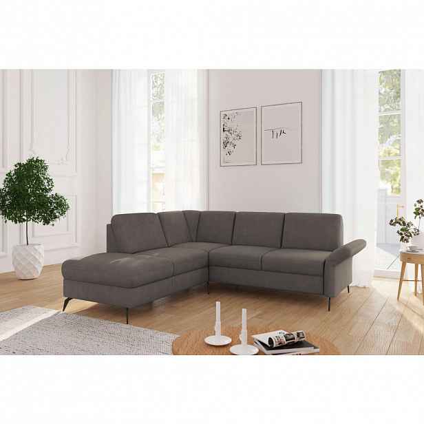 Sit & More ROHOVÁ SEDAČKA, textil, jílová barva