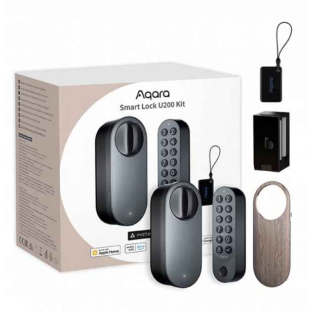 Aqara Smart Lock U200 Barva: Černá