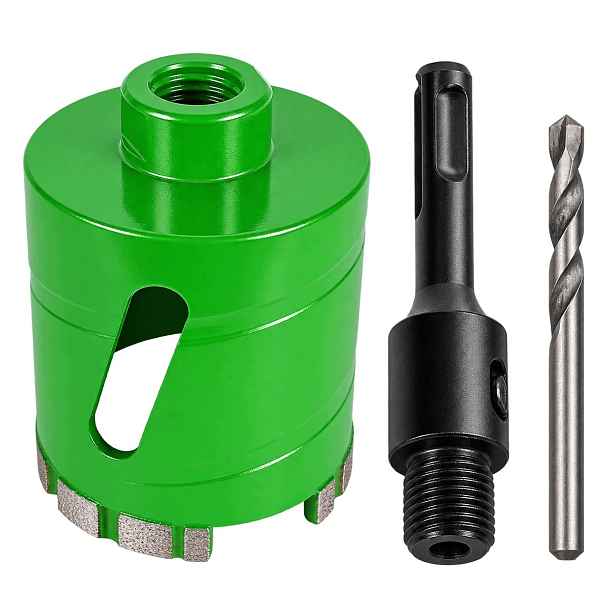 Korunkový Vrták Děrovačka 68 MM Na Betonu Sds+ Adaptér Vrták Pod Plechovky M16
