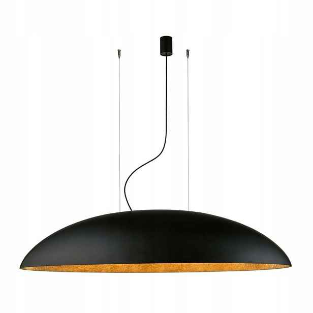 Závěsná lampa černá Canoe, moderní design nad stůl Nowodvorski