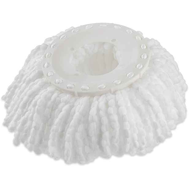 Náhradní hlavice na rotační mop Mopio – mikrovlákno 36 cm, bílá 3410/1