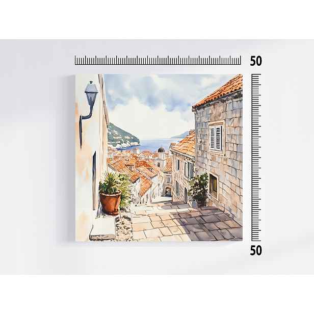 Obraz Na Plátně Canvas Staré Město Dubrovník Chorvatsko Jadran 50x50
