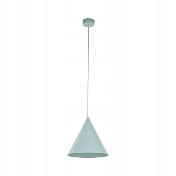 Závěsná Lampa TK-Lighting Cono M Mátová kuželová E27 do obývacího pokoje