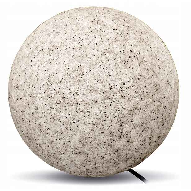 Zahradní lampa Světelná koule na patici E27 ozdobná 38 Cm Venkovní IP65