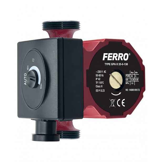 Novaservis - Oběhové elektronická čerpadlo Ferro, typ 25-60, 130 mm 0604W