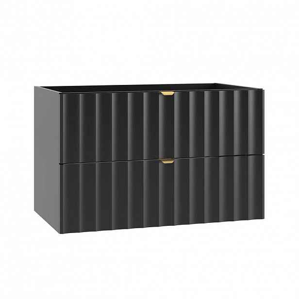 Petits-meubles SKŘÍŇKA POD UMYVADLO 80cm Lexa Černá