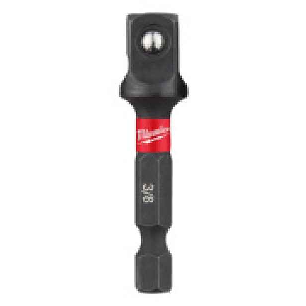 Adaptér průmyslový Milwaukee 1/4 šestihran - 3/8 čtyřhran 4932478054