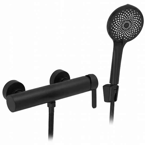 Černá sprchová baterie Elegantní Rea Ontario Side Sprchová Hlavice Držák