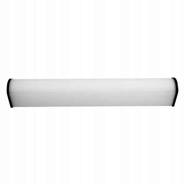 Led koupelnové nástěnné svítidlo nad zrcadlo černé podlouhlé 41 cm IP44 Polux