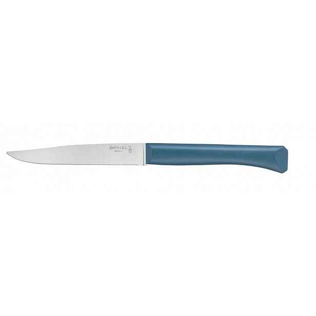 Opinel Bon Appetit steakový nůž s polymerovou rukojetí, tyrkysový, čepel 11 cm 002190