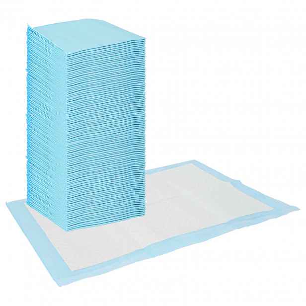 vidaXL Netkaná textilní podložka pro domácí zvířata 100 ks 45 x 33 cm