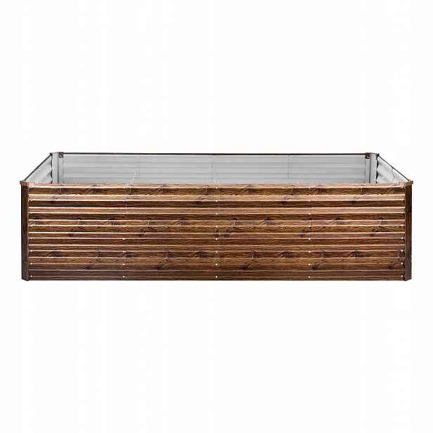 Vyvýšený záhon zeleninová zahrada květináč premium zahrada 240 cm pozinkovaný