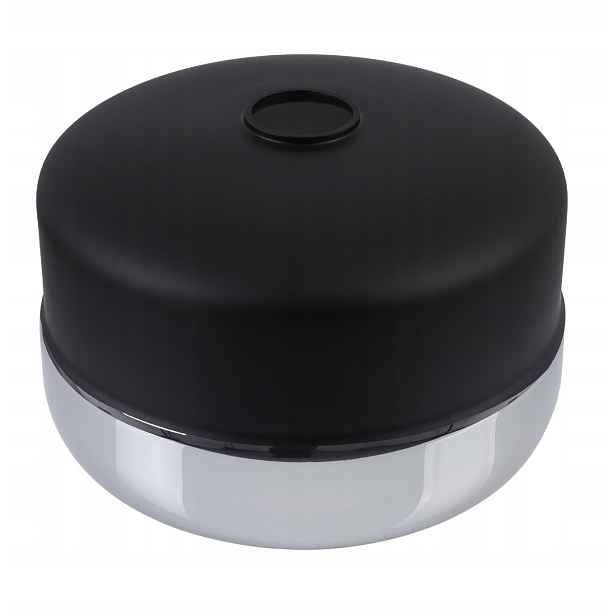 Skleněná Lampička Pro Stropní Závěsnou Lampu Oslo Chrom 25 CM