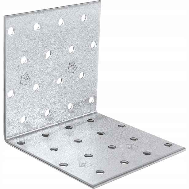 Tesařský spojovací montážní úhelník 80x80x80 x 2 mm KM9 50 Ks