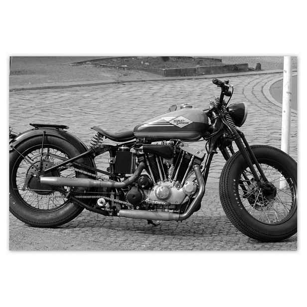 Plakáty 185x125 Harley Davidson Motocykl