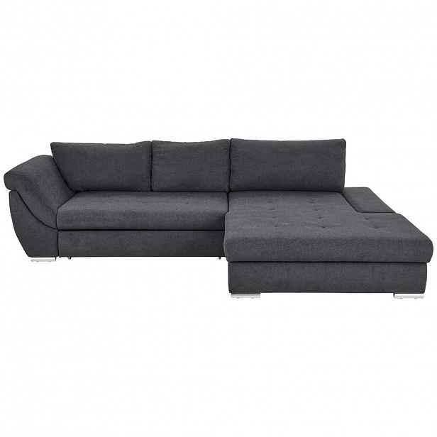 Carryhome ROHOVÁ SEDAČKA, textil, šedá