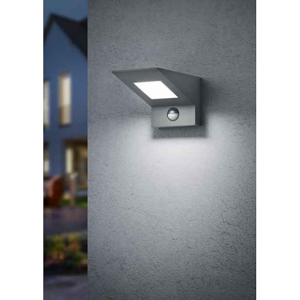 LED Nástěnná lampa Trio Nelson antracit 225369142