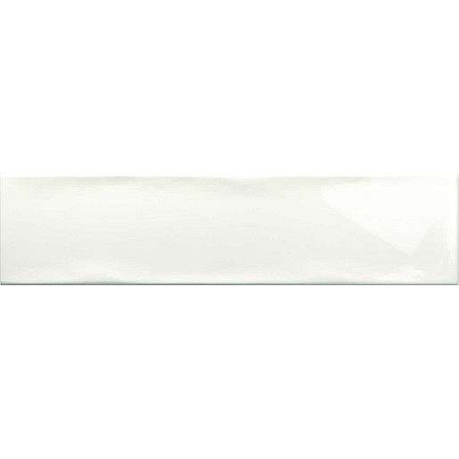 Obklad Ribesalbes Ocean white 7,5x30 cm lesk OCEAN2647