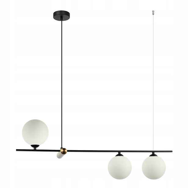 Závěsná lampa Barletta PND-76540-3-BK Italux Moderní stropní svítidlo