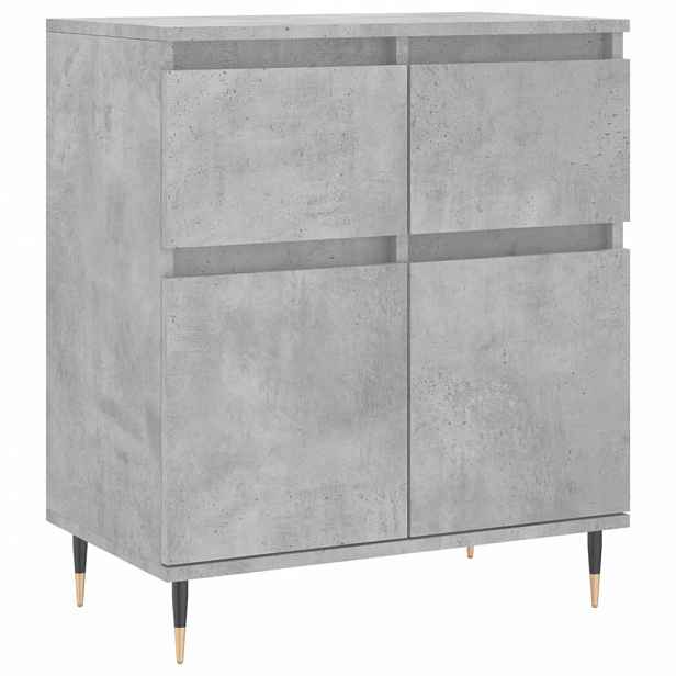 vidaXL Příborník betonově šedý 60 x 35 x 70 cm kompozitní dřevo
