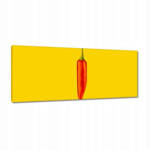 Obrazy 100x40 Červená chilli paprička
