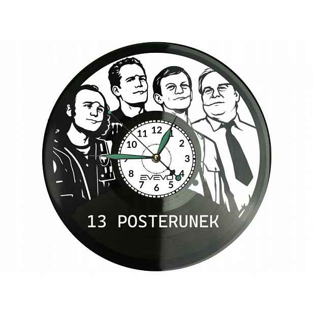 13 Seriálová stanice Nápad na Dárek Nástěnná Dekorace z vinylové desky