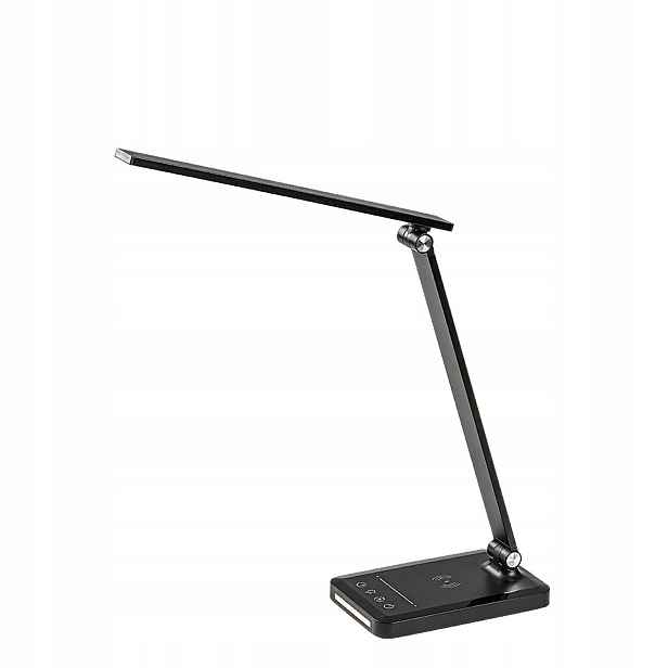 Elegantní stolní lampa s indukční nabíječkou do pracovny