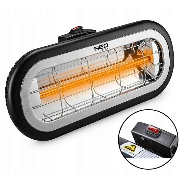 Ohřívač 2000W, IP65, topný článek žárovka Neo Tools 90-032
