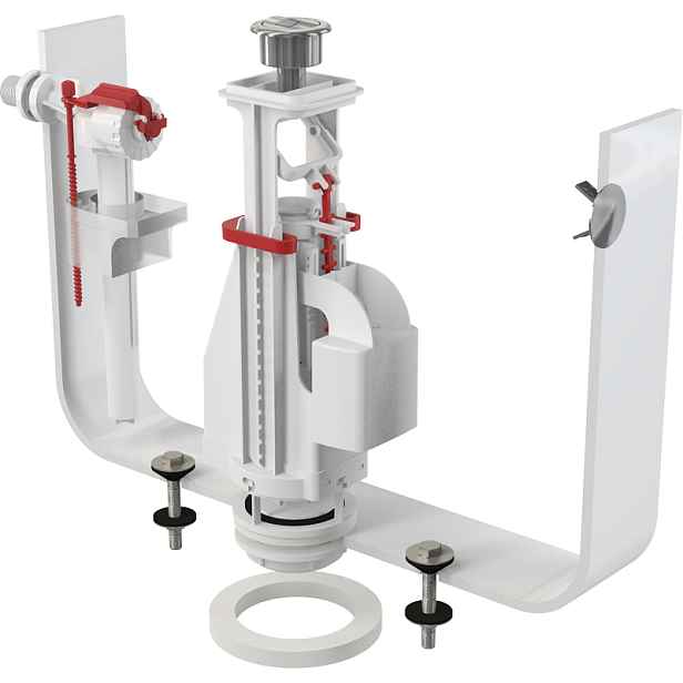 Souprava splachovací Alca SA08A-1/2" s dvoutlačítkem