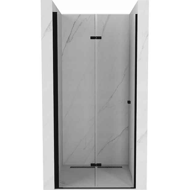 Sprchové dveře skládané MEXEN LIMA černé 90 cm