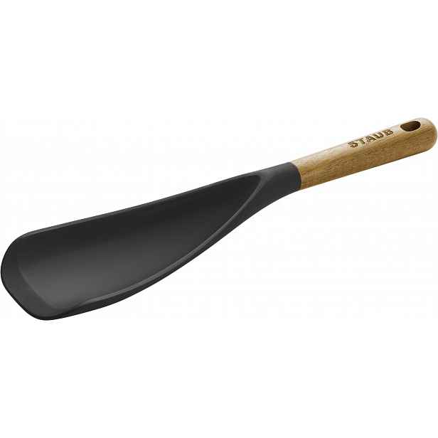 Staub lžíce multifunkční silikonová, s dřevěnou rukojetí, 30 cm