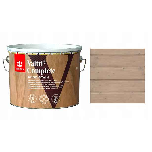 Tikkurila Valtti Complete 9L 220A Strawberry Milk Lakový Obal Rozpouštěl.
