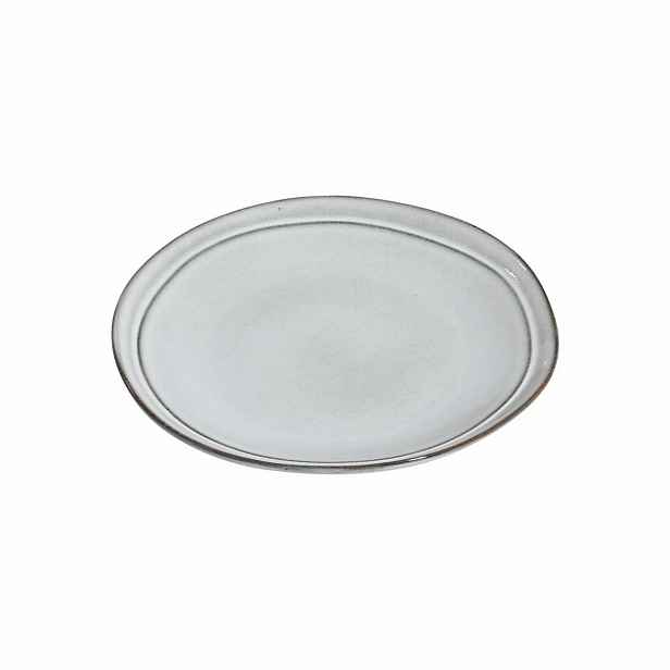 Estia Mělký kameninový talíř Deline Dove 21 cm šedý